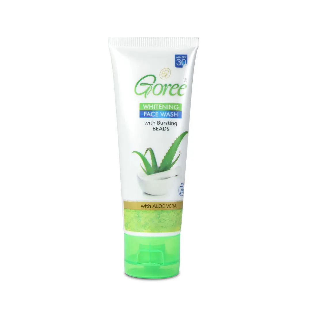 Goree Whitening Facewash With Aloevera, 70ml