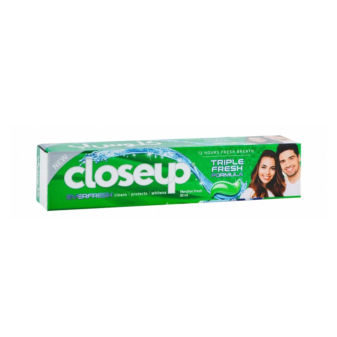 Closeup Everfresh Toothpaste with Menthol Fresh Flavor, 50ml