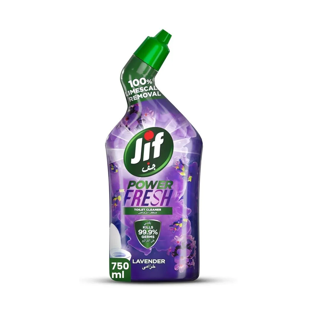 JIF Pink Power Toilet Cleaner, 750ml