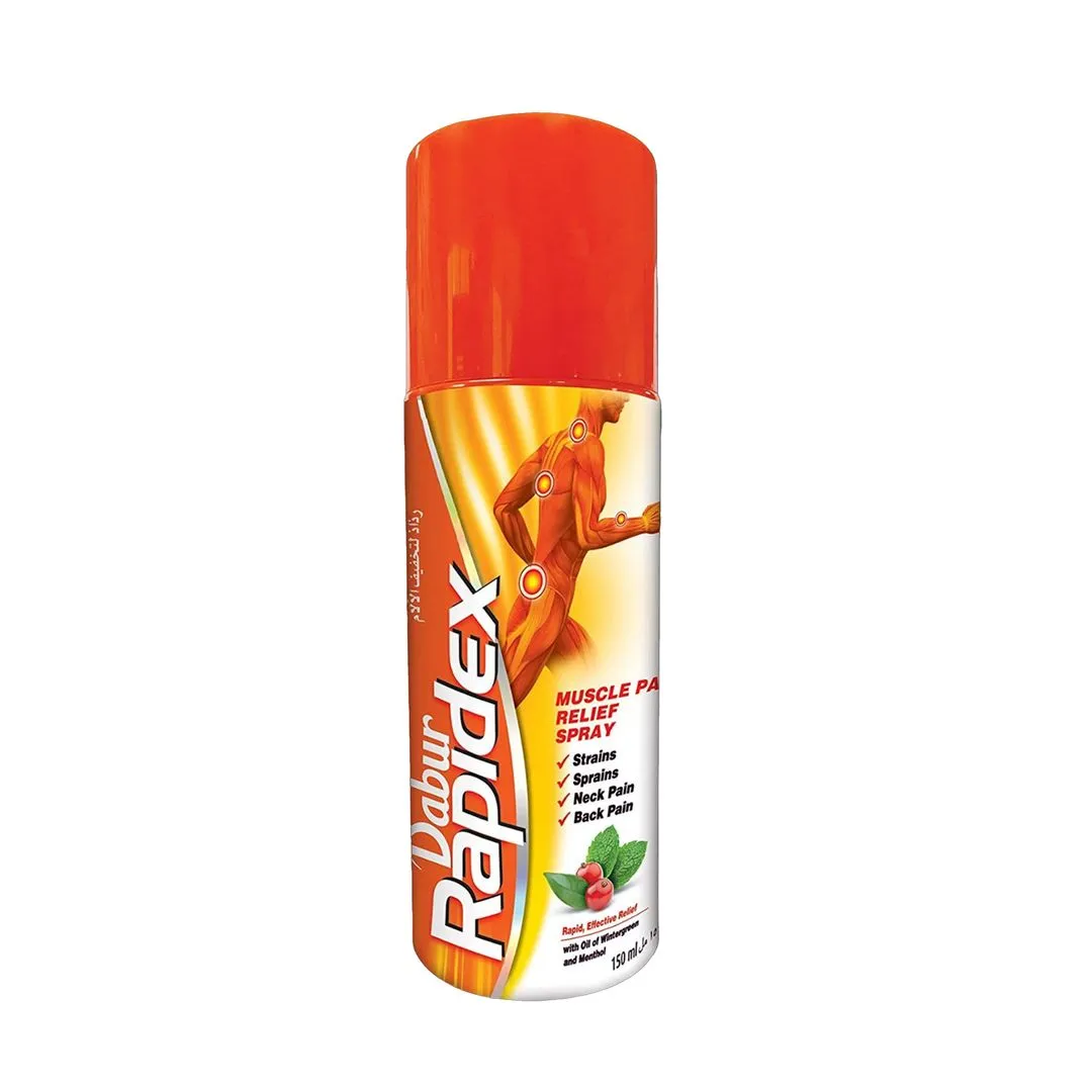 Dabur Rapidex Muscle & Joint Pain Relief Spray, 150ml