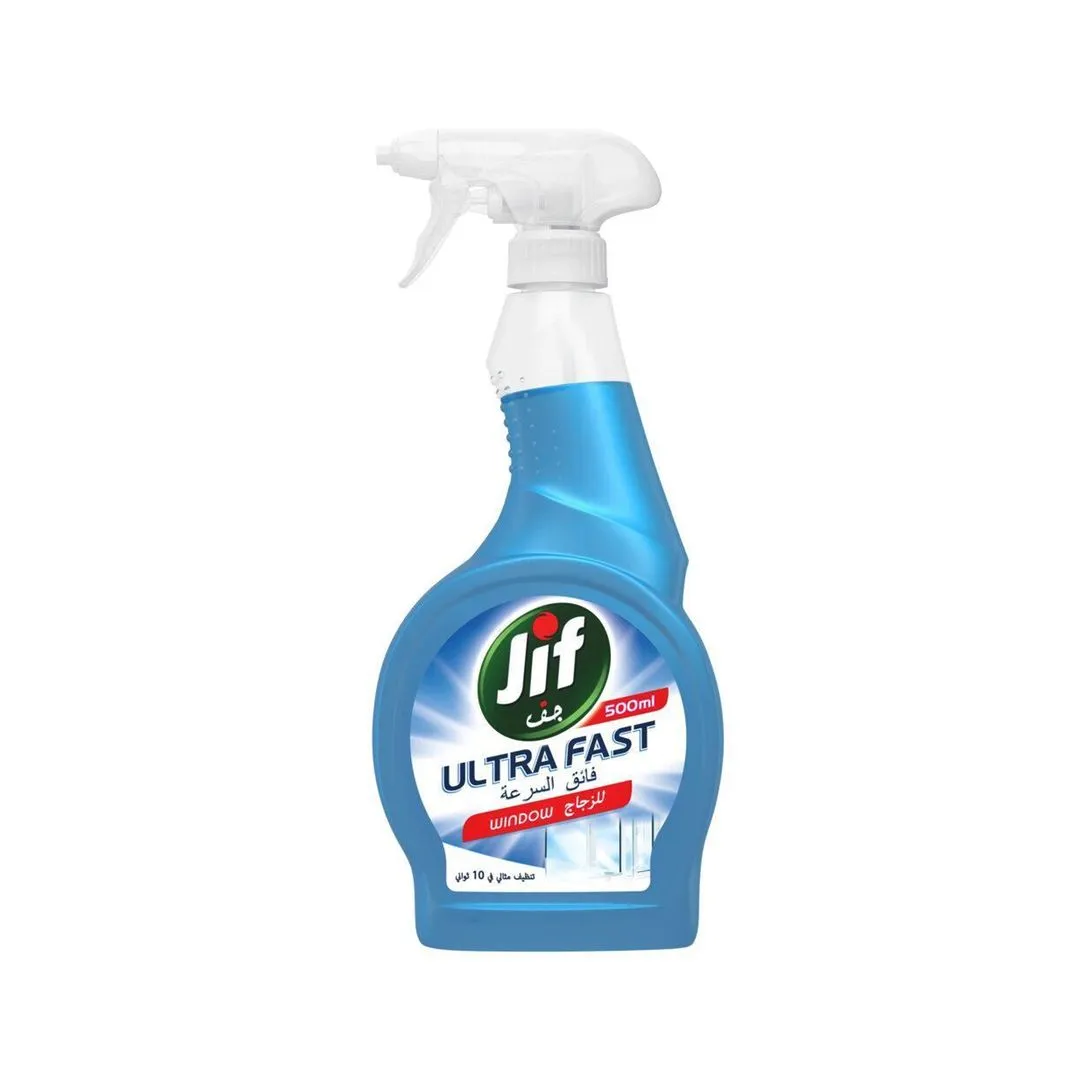 Jif Ultra Fast Window Cleaning Spray, 500ml