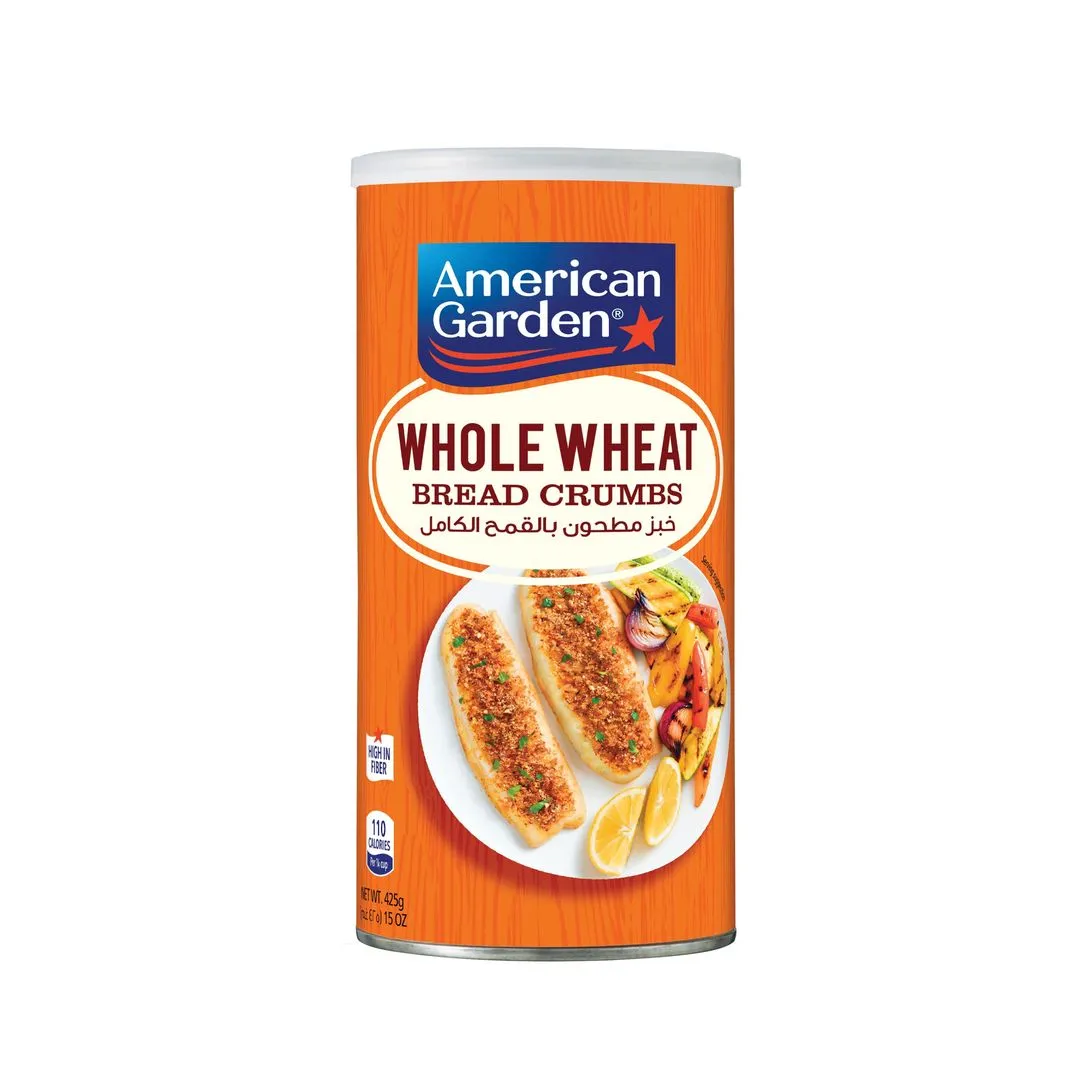 American Garden Whole Wheat Bread Crumbs, 425g