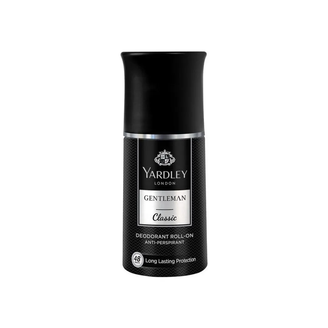 Yardley Gentleman Classic Deodorant Roll On, 50ml