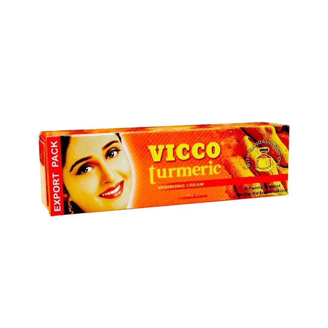 Vicco Turmeric With Sandalwood Oil Vanishing Cream 80g