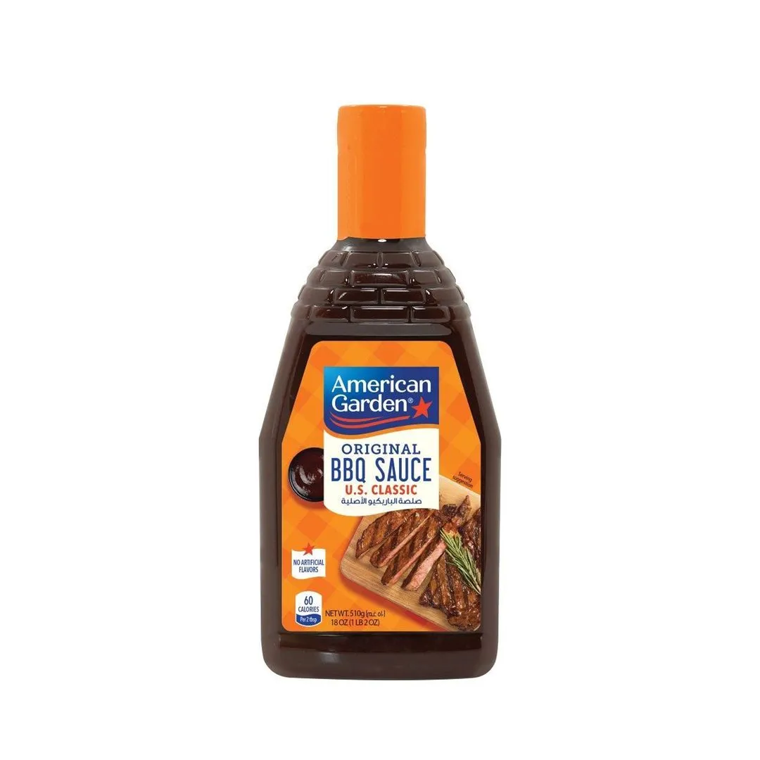 American Garden BBQ Sauce, 510ml