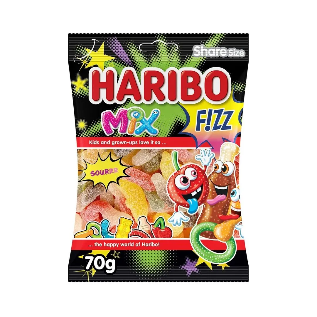 Haribo Fizz Mix 70 g