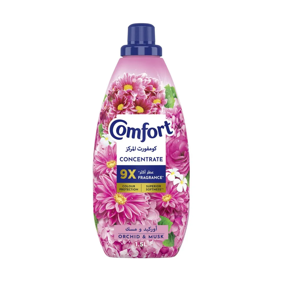 Comfort Concentrate Fabric Softener Orchid & Musk, 1.5L