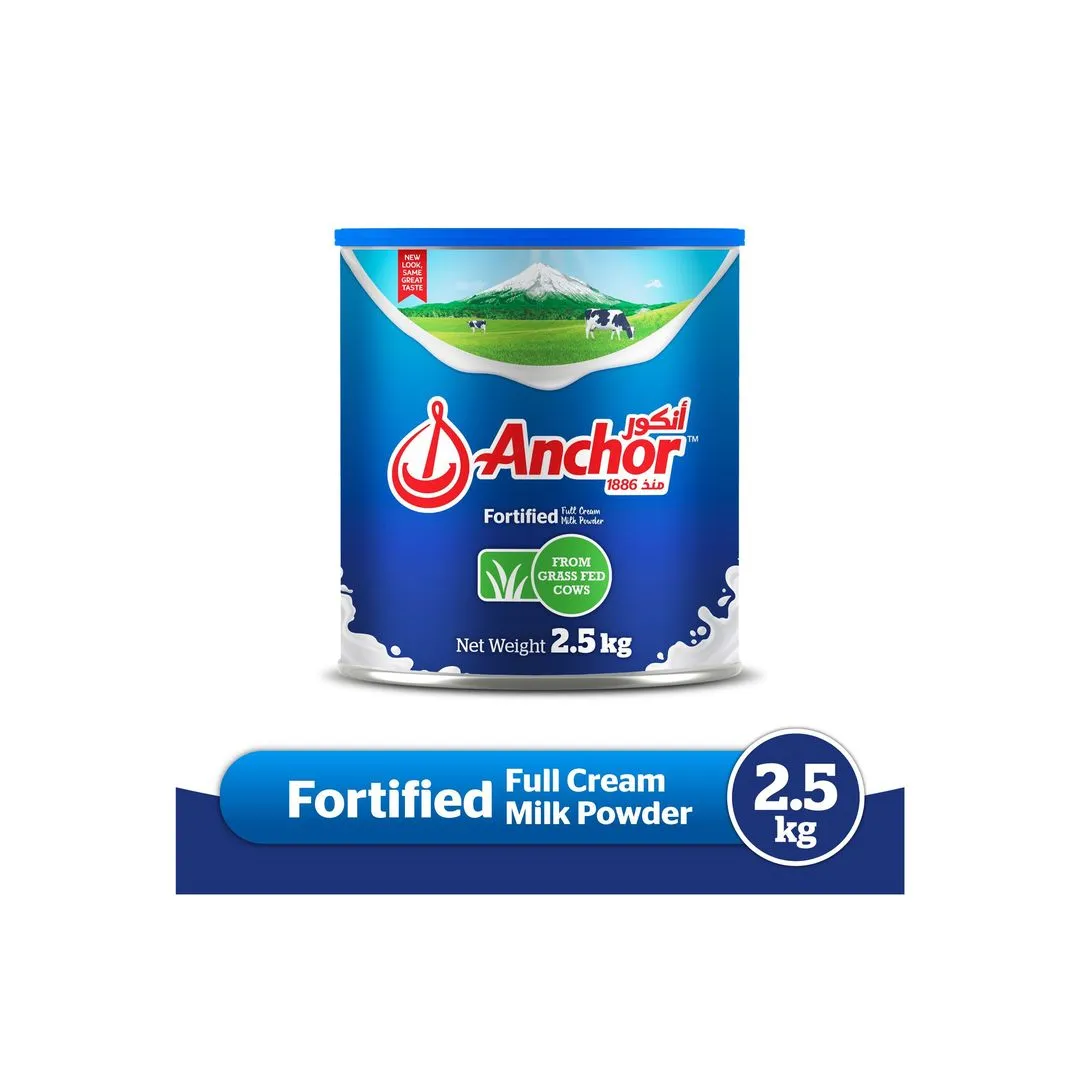 Anchor Full Cream Milk Powder, 2.5Kg