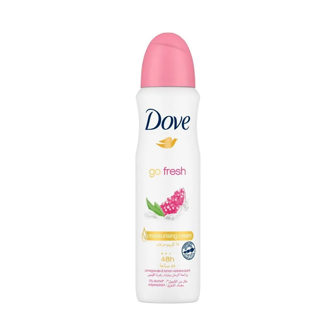 Dove Go Fresh Pomegranate & Lemon Verbena Women Antiperspirant Deodorant Spray, 150ml