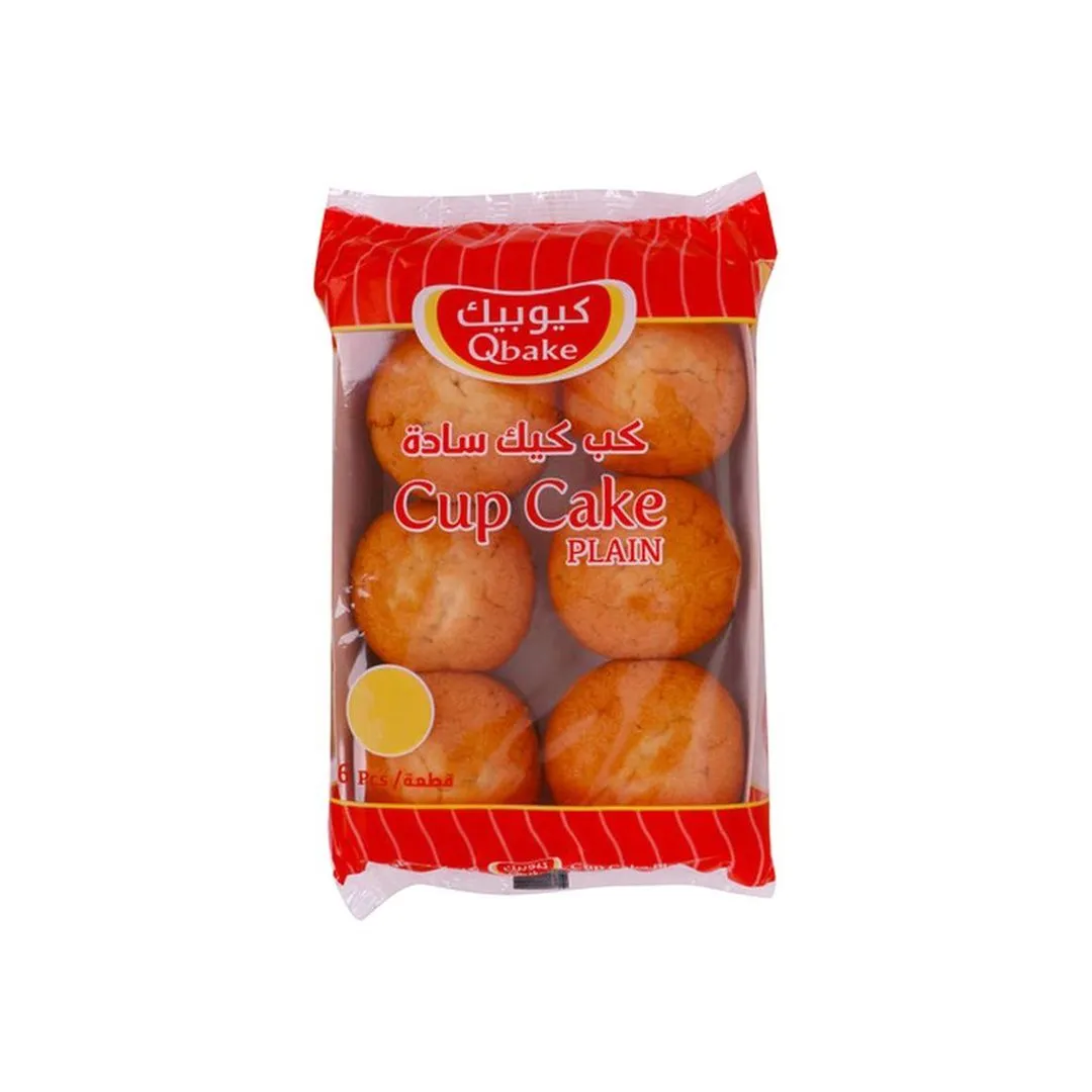 Qbake Cup Cake Plain 6S