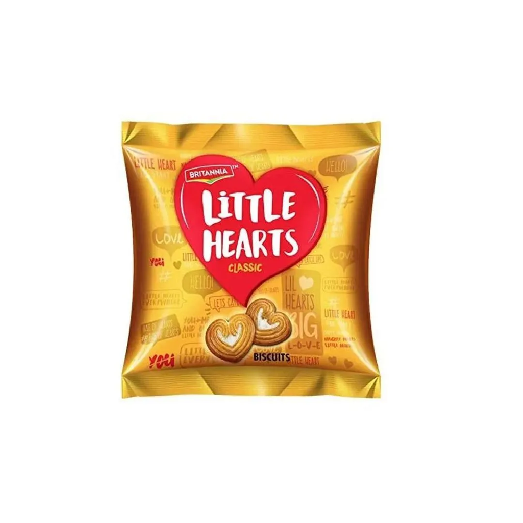 Britannia Little Hearts Biscuits, 50.5g