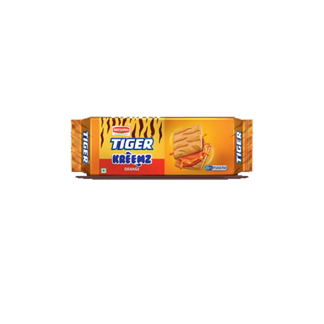 Britannia Tiger Kreemz Orange Double 90 g