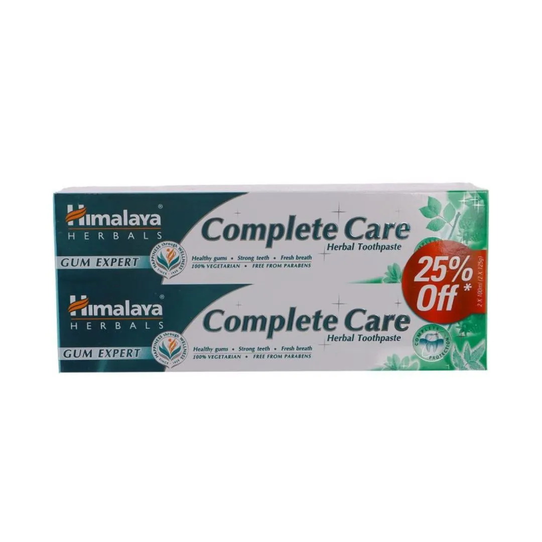 Himalaya Complete Care Herbal Toothpaste, 2x100ml