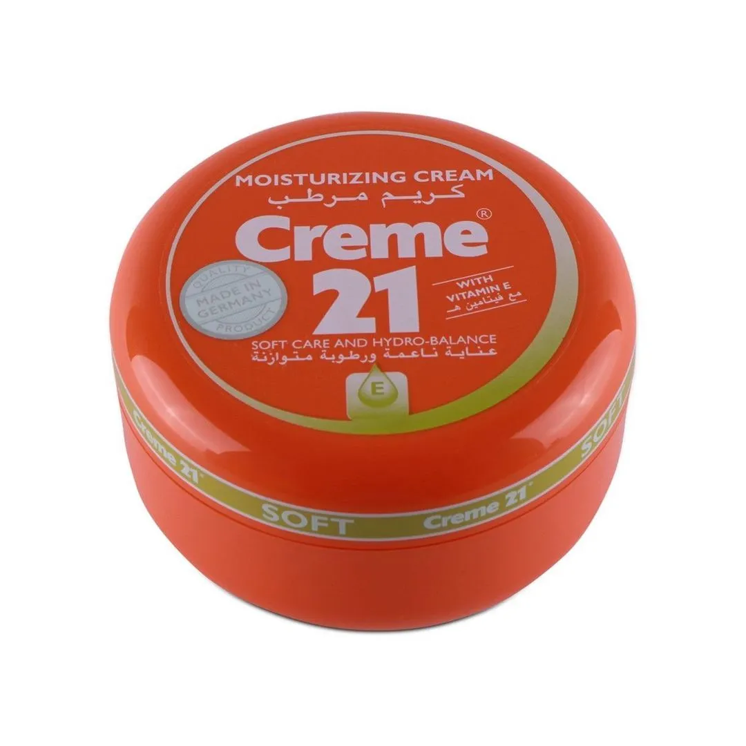 Creme 21 Moisturizing Cream with Vitamin E, 250ml